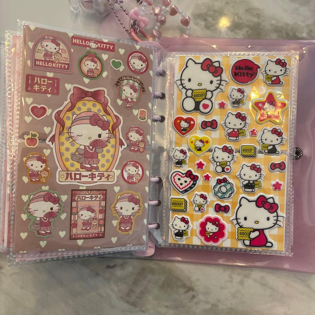 シール帳　完成品