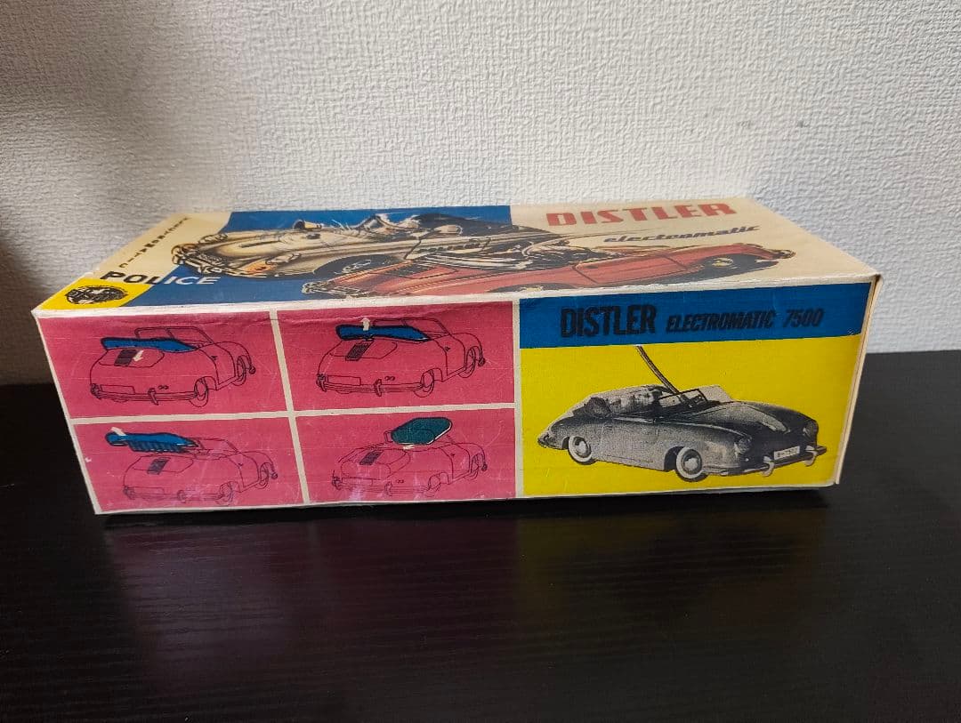 DISTLER　ディストラ　ポルシェ365　ドイツ製　　全長25cm　赤色