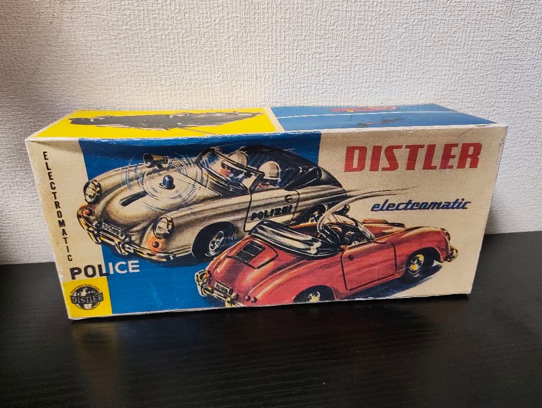 DISTLER　ディストラ　ポルシェ365　ドイツ製　　全長25cm　赤色