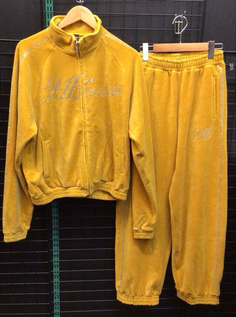 24karats ラインストーン ジャージ セットアップ 70-0122-1-B