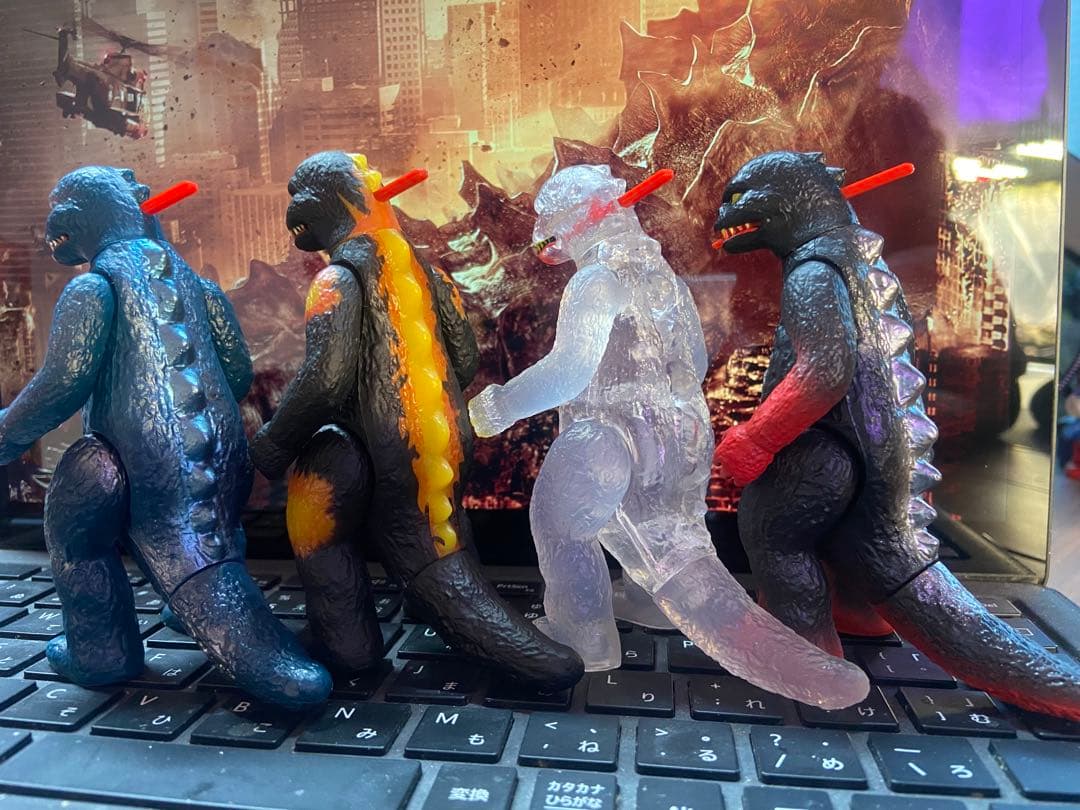 Super7 Shogun ゴジラ ブランドBOX 4種コンプ