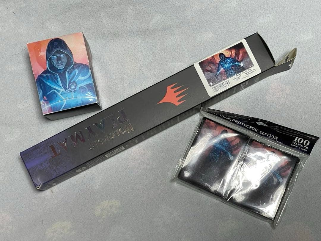 MTG ホロフォイルプレイマット 【完成化した精神、ジェイス】　セット