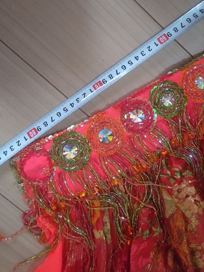 未使用◯トルコ製 オリエンタル 衣装 ベリーダンス