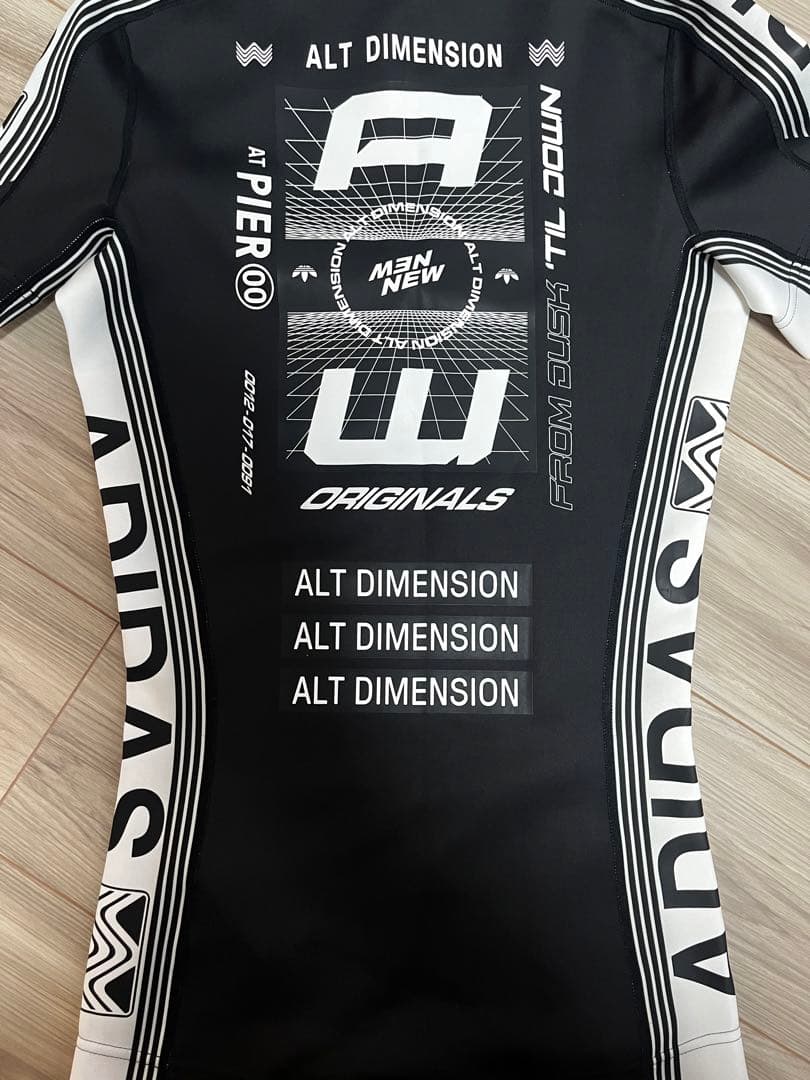 【新品未使用】adidas × ALEXANDER WANG BLACK M