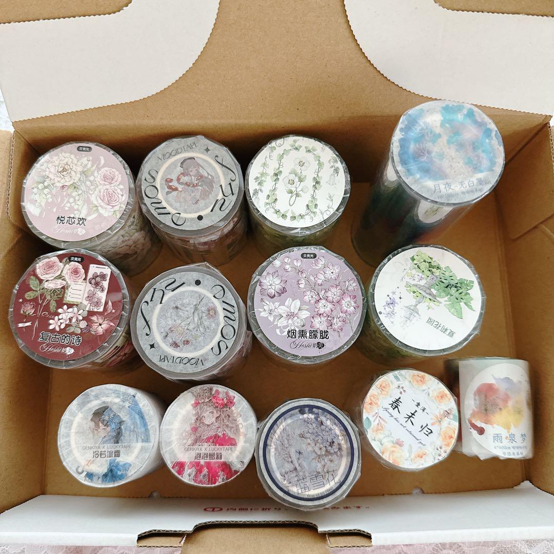 まとめ売り Ｉセット 海外マスキングテープ　マステ