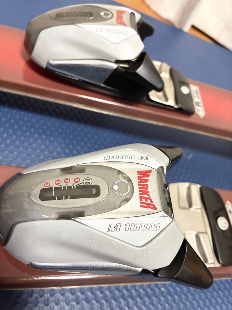 テディーベア 140cm マーカー M 1000 スキー、ビンディング　送料無料