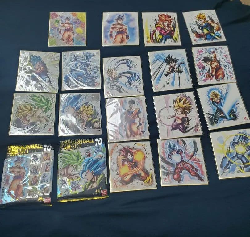 ☆美品☆ドラゴンボール 色紙 ART 10 全17種　セット