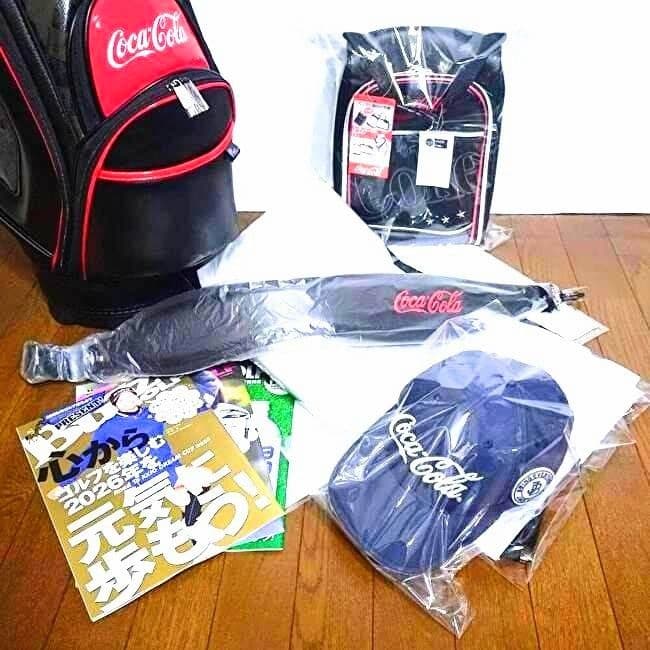 Coca-Cola コカコーラ キャディバック 限定 高級 正規品 送料無料