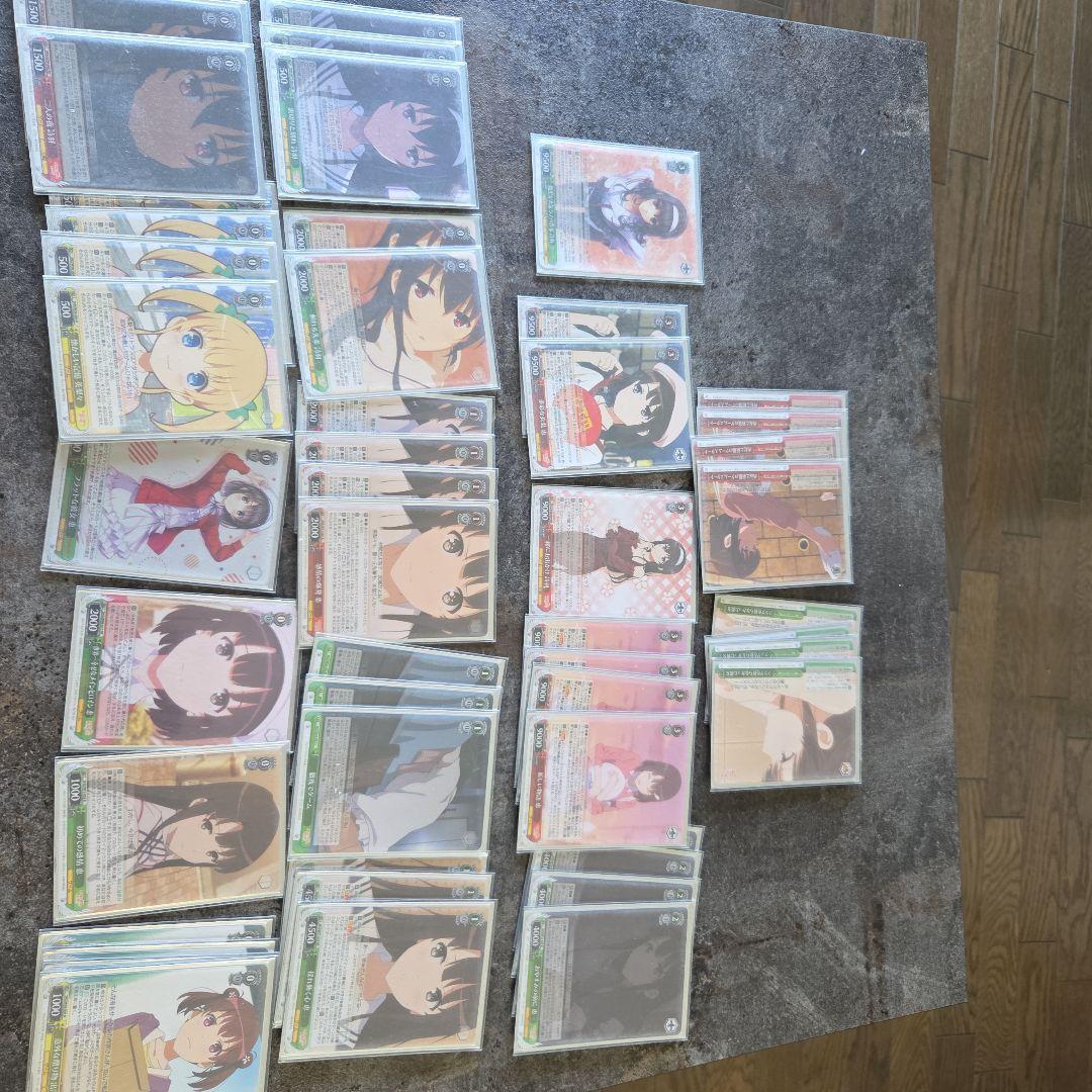 ヴァイスシュヴァルツ 冴えカノ　デッキ　宝扉　即購入　パーツあり