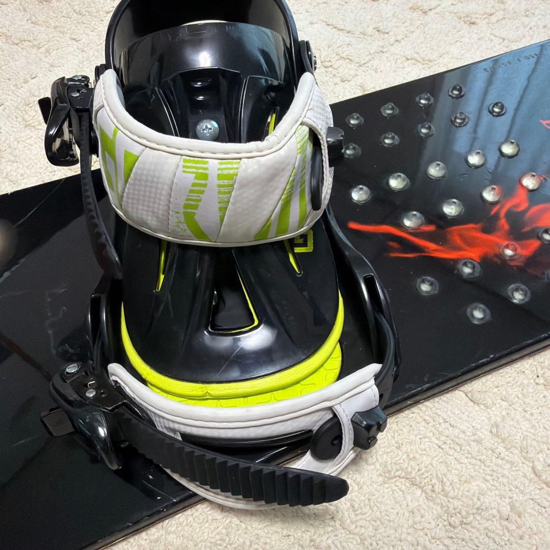 キスマーク　スノーボード　150cm ビンディング　IGNIO セット