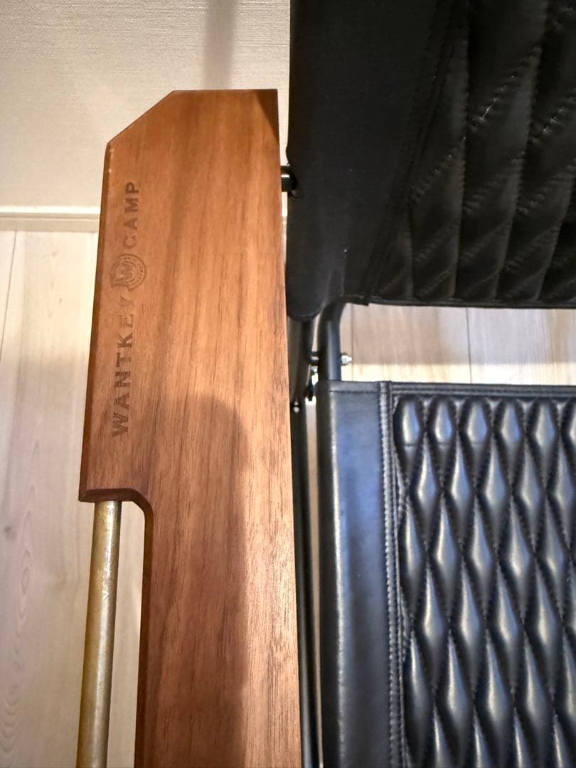 【美品】BD LOWER CHAIR ブラック wantkey 肘