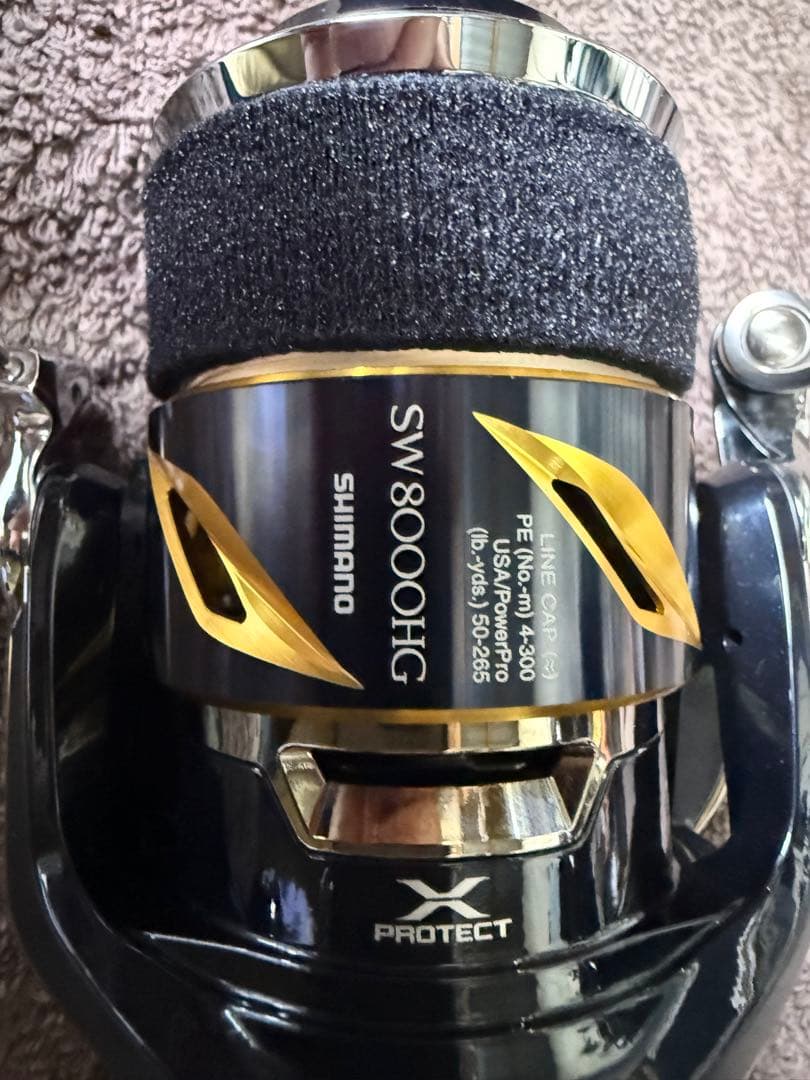 シマノ　ステラSW8000HG PGハンドル付