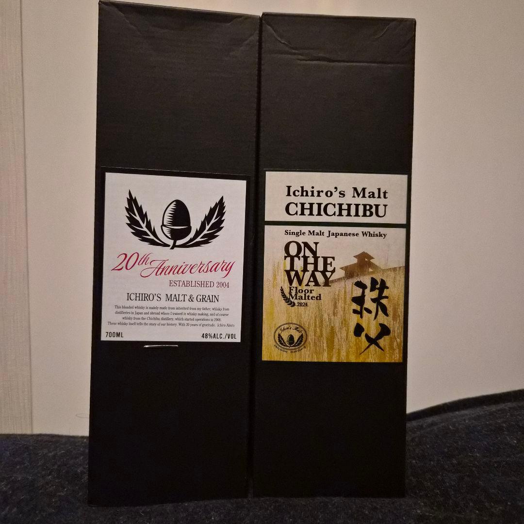 イチローズモルトオンザウェイ　20周年 ダブルディスティラリー 4本セット