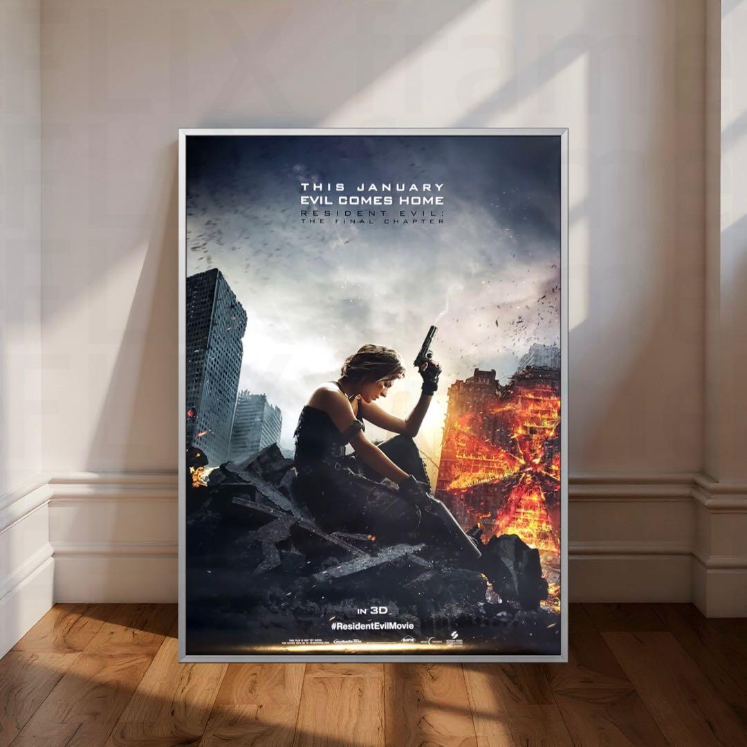 *非売品*バイオハザード ミラジョヴォヴィッチ オリジナル映画ポスター