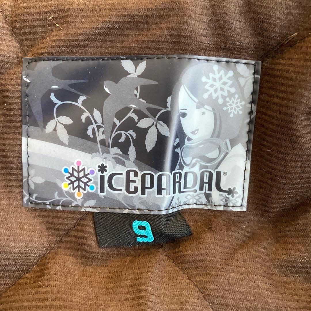 【未使用】ICEPARDAL スキー スノボ ウェア 上下セット レディース9号