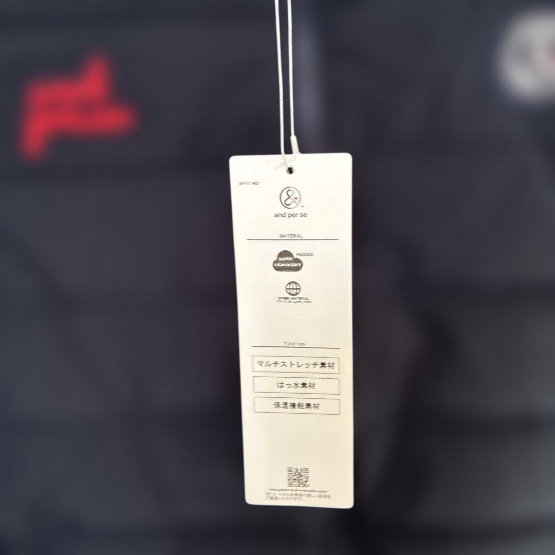 and per se ダウン　新品未使用タグ付き