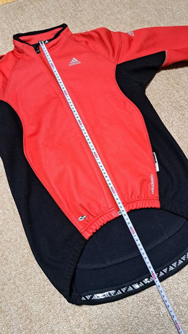 adidas サイクルジャージ　ウィンドストッパー M