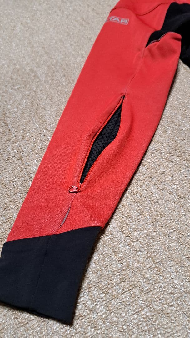 adidas サイクルジャージ　ウィンドストッパー M