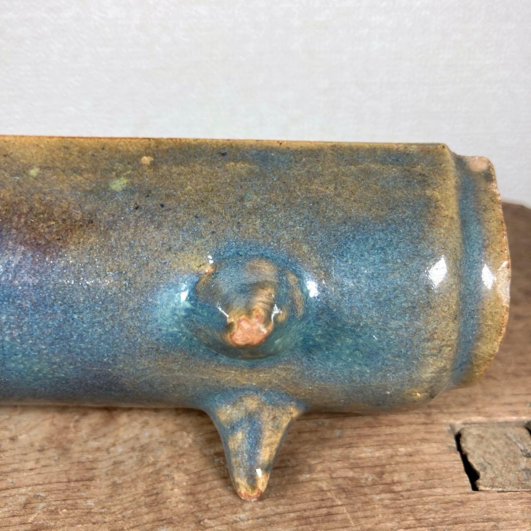 煎茶道具　瓦型　茶合　茶則　茶量　陶芸　陶器　焼物