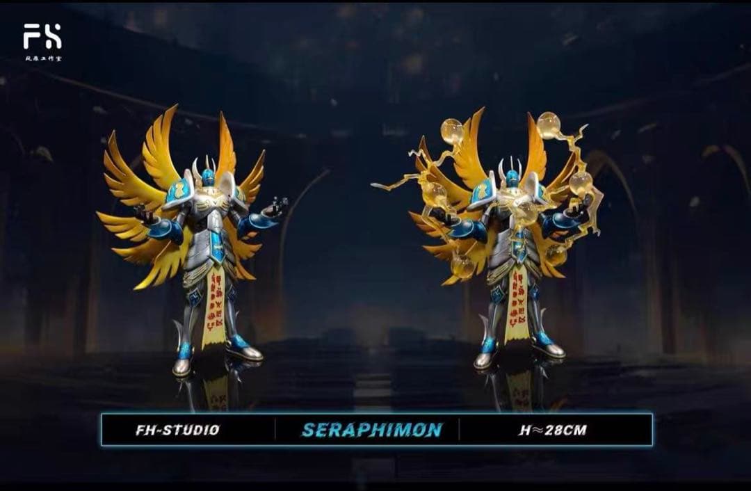 デジモン セラフィモン 樹脂フィギュア ガレージキット