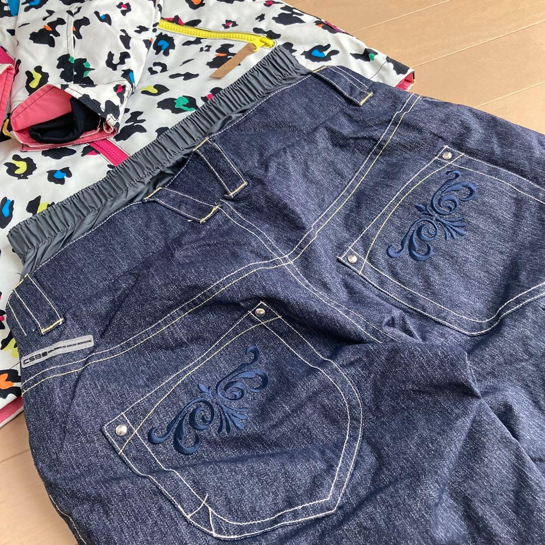 x-nixウエア＋CSBデニム風パンツ上下セット