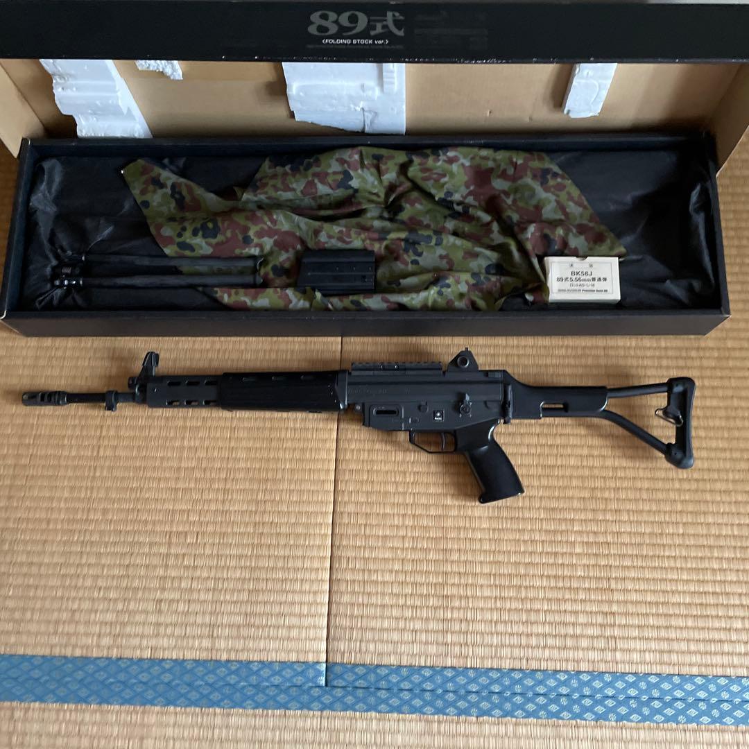 廃盤品　89式556mm小銃 折曲銃床 電動ガン