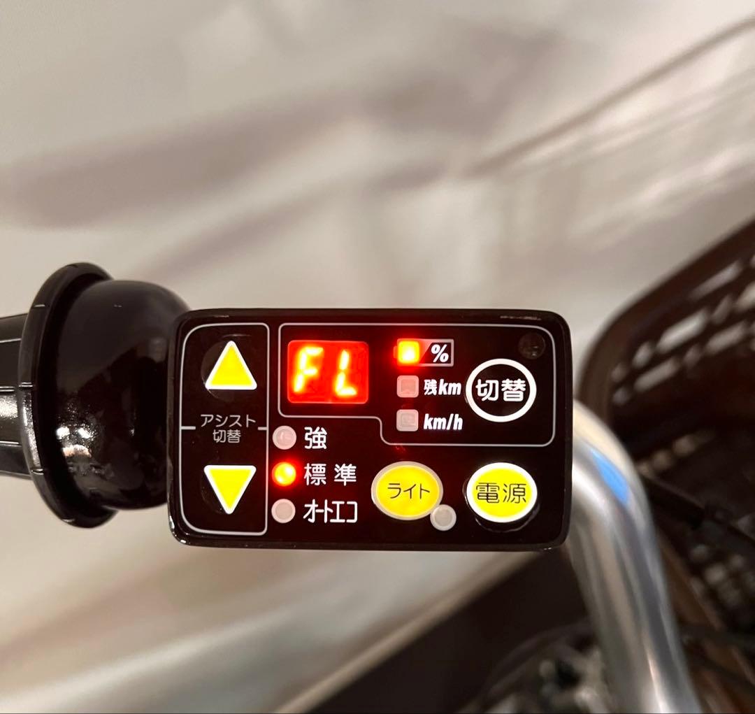 1年保証 送料無料　ブリヂストン　アシスタ　26インチ　茶色　電動アシスト自転車