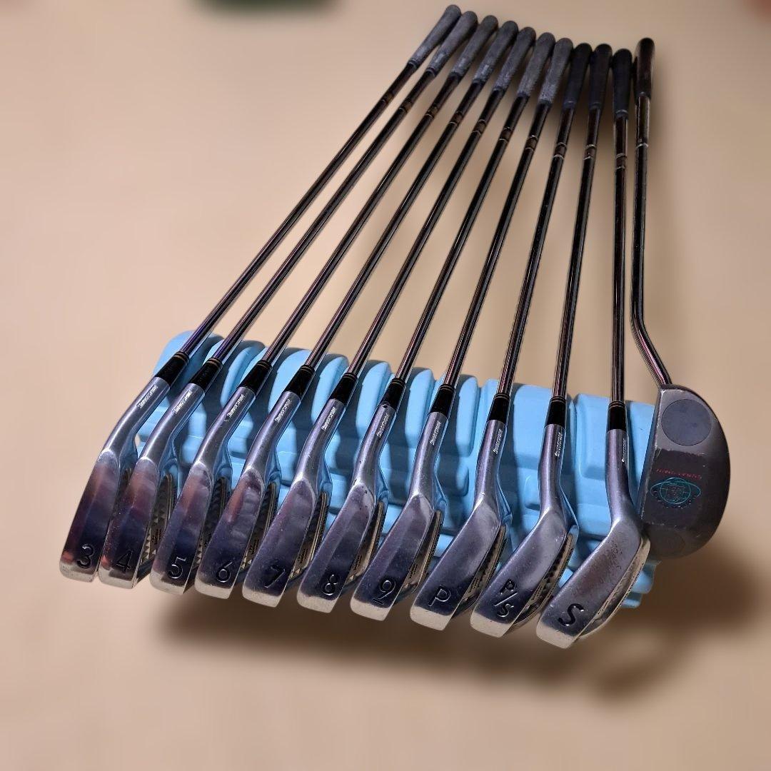 ツアーステージV3000アイアン.3～Pw.Aw.Sw.Jsパター計11本セット