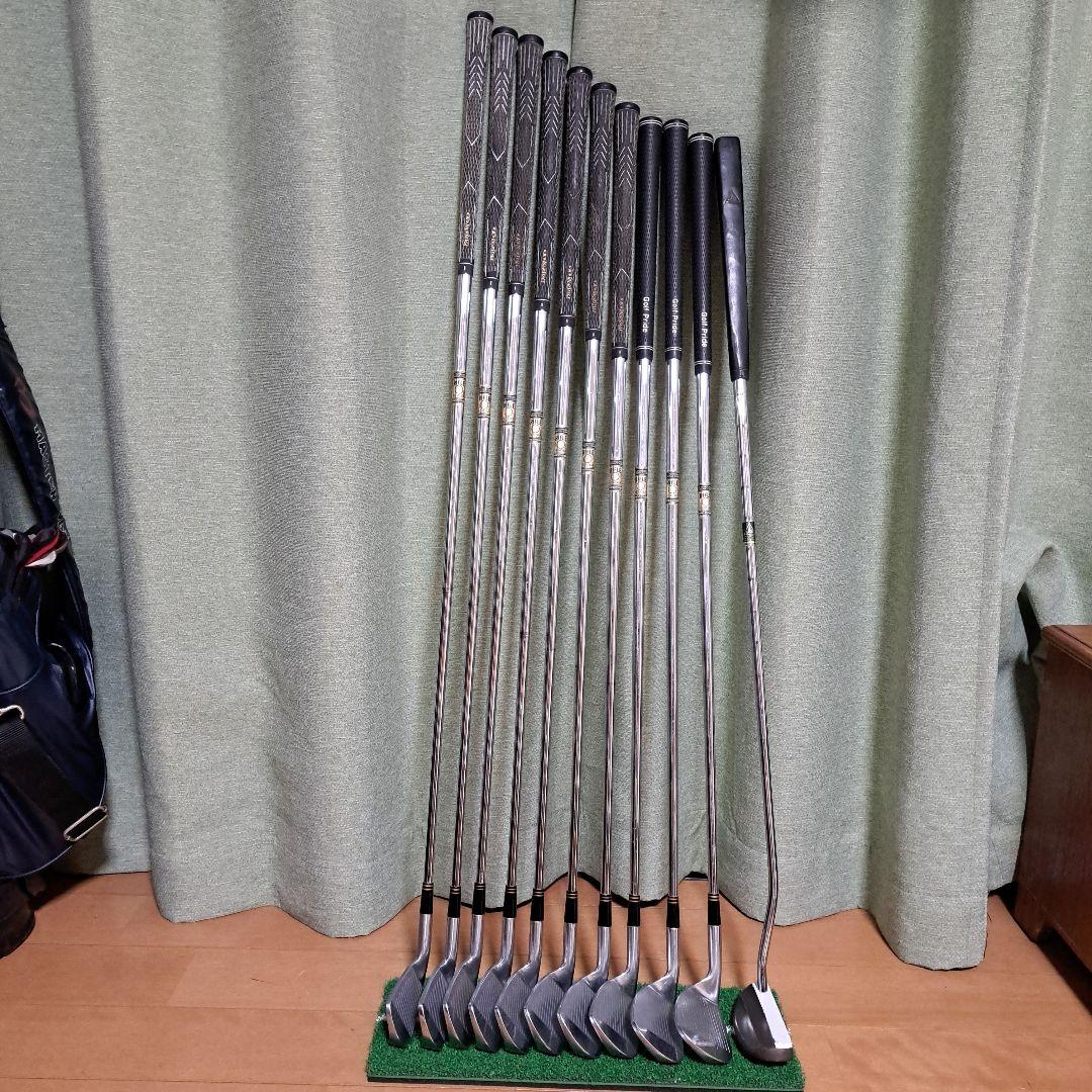 ツアーステージV3000アイアン.3～Pw.Aw.Sw.Jsパター計11本セット