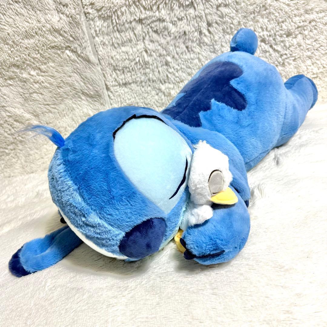 【ディズニーストア限定】　スティッチ　スーパービッグ　ぬいぐるみ　特大　大きい