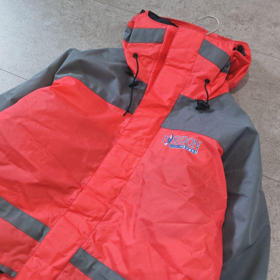 【Red Fox】希少 防寒ジャンパー NORTH POLE ブルゾンフード厚手