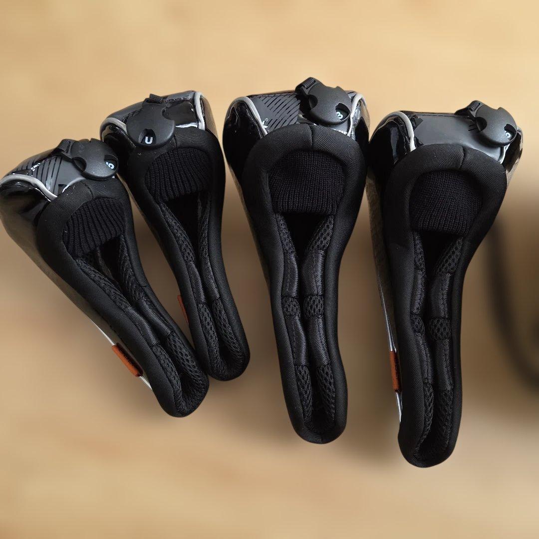 【完売品】アヴィレックス キャディバッグ ブラック ヘッドカバー セット