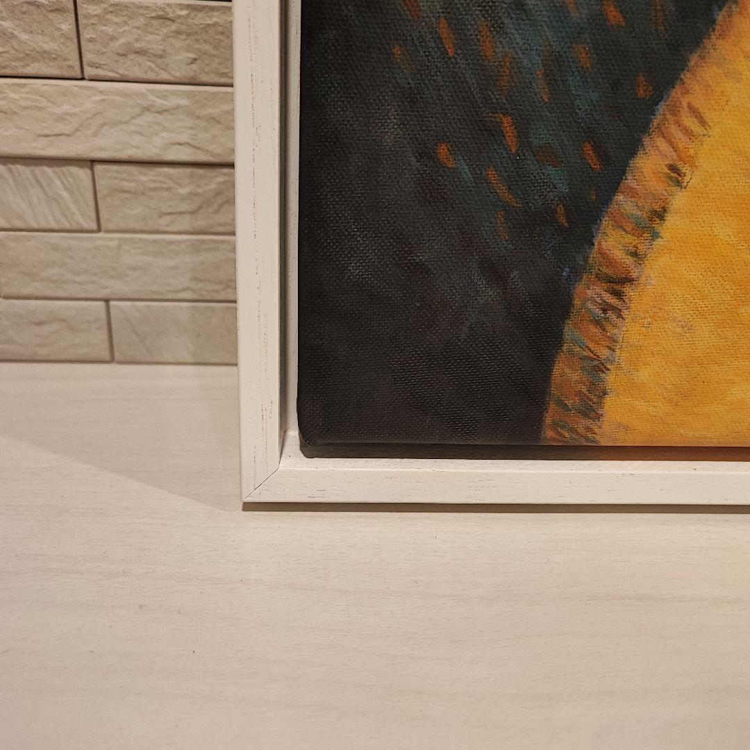 ゴッホ美術館 ゴッホピカチュウ キャンバスアート 額縁付 絵画