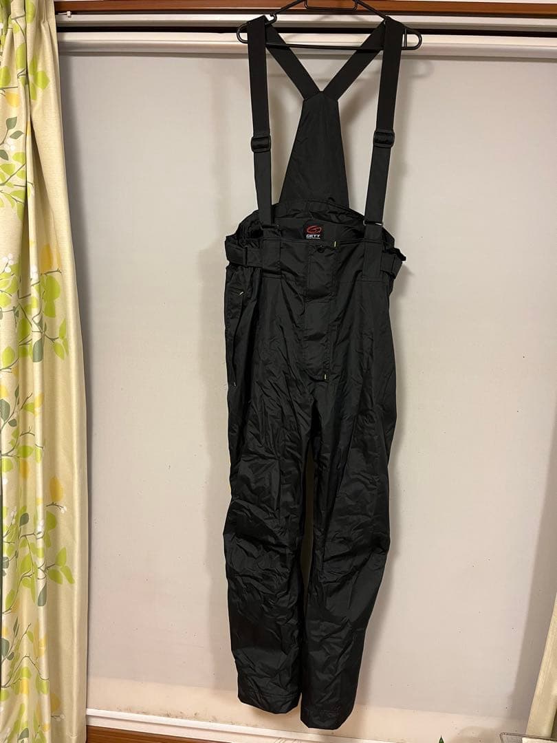 GETT フィッシング 釣り 完全防寒着 上下 メンズ 黒/黄 3L 新品