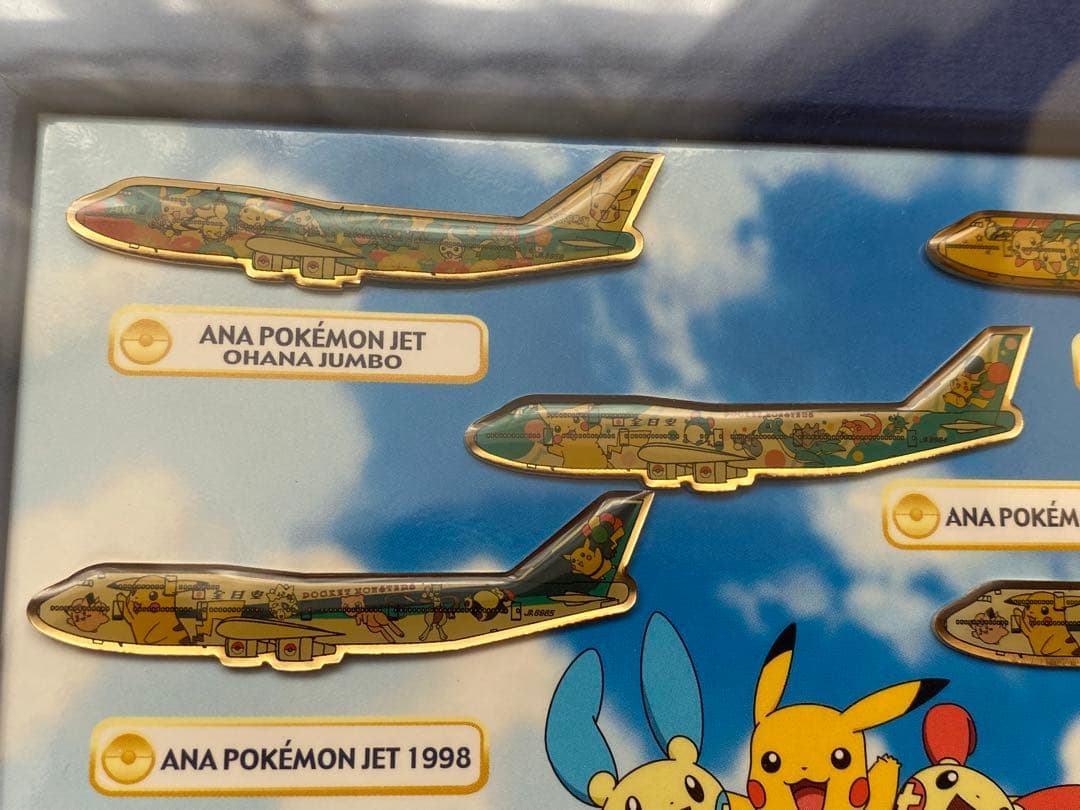 【激レア】ANA Pokémon Jet ピンバッジ 5個セット