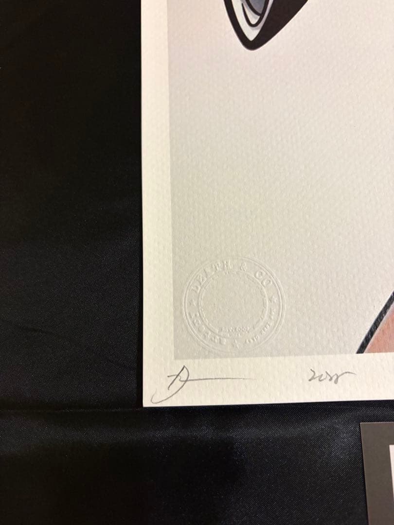 世界限定100枚 DEATH NYC アート ポスター blc01