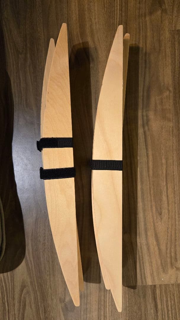 FIELDOOR アウトドアチェア ミドルバック 　ロッカーベース　2個セット