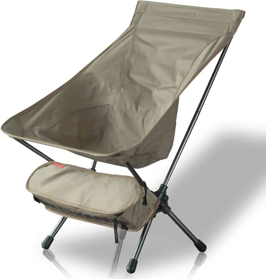 FIELDOOR アウトドアチェア ミドルバック 　ロッカーベース　2個セット