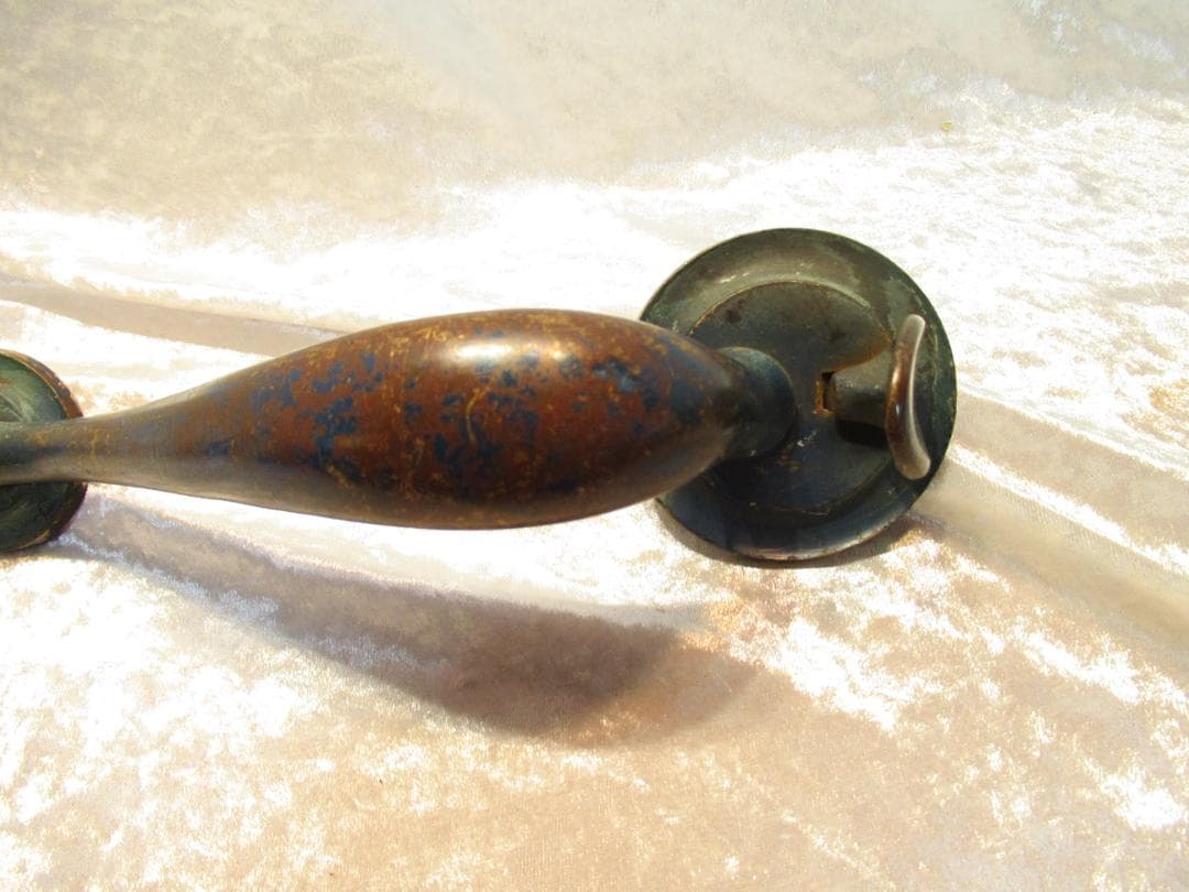 ドアノブ　ブロンズ イギリス　1800年代