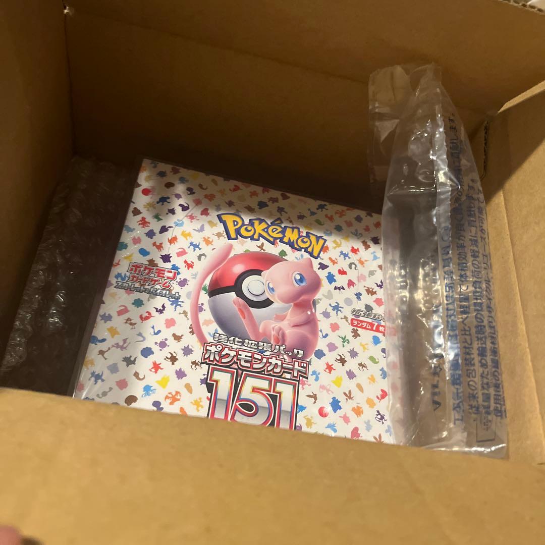 ポケモンボックス 151 シュリンク付き 未開封品