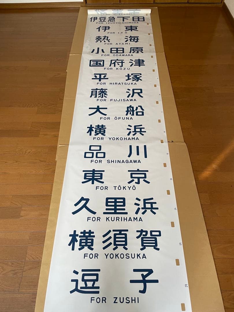 113系側面方向幕(1本物)