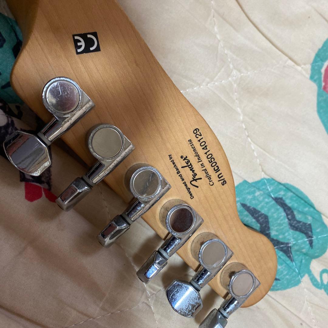 スクワイアテレキャスターデラックス美品