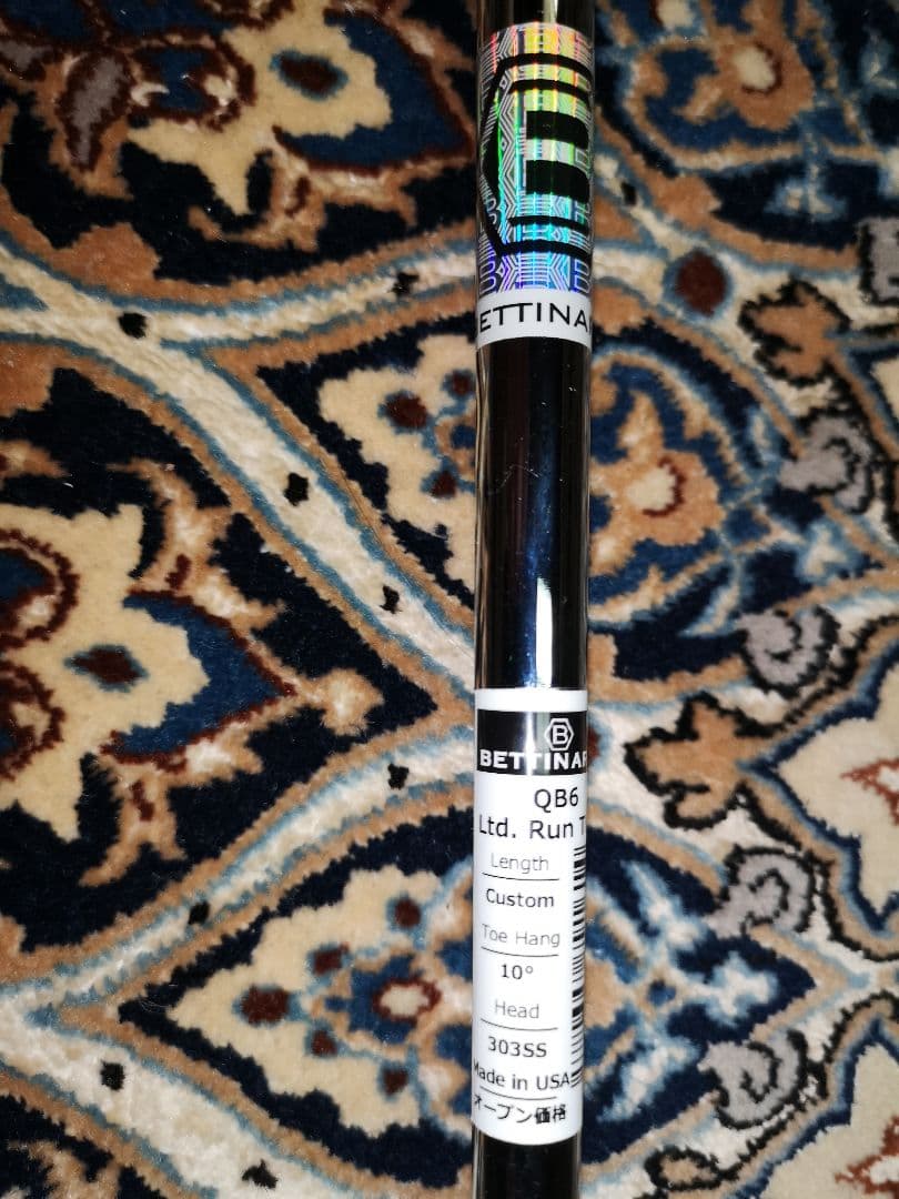 【美品】ベティナルディ 限定パター QB6ツアーリミテッドラン