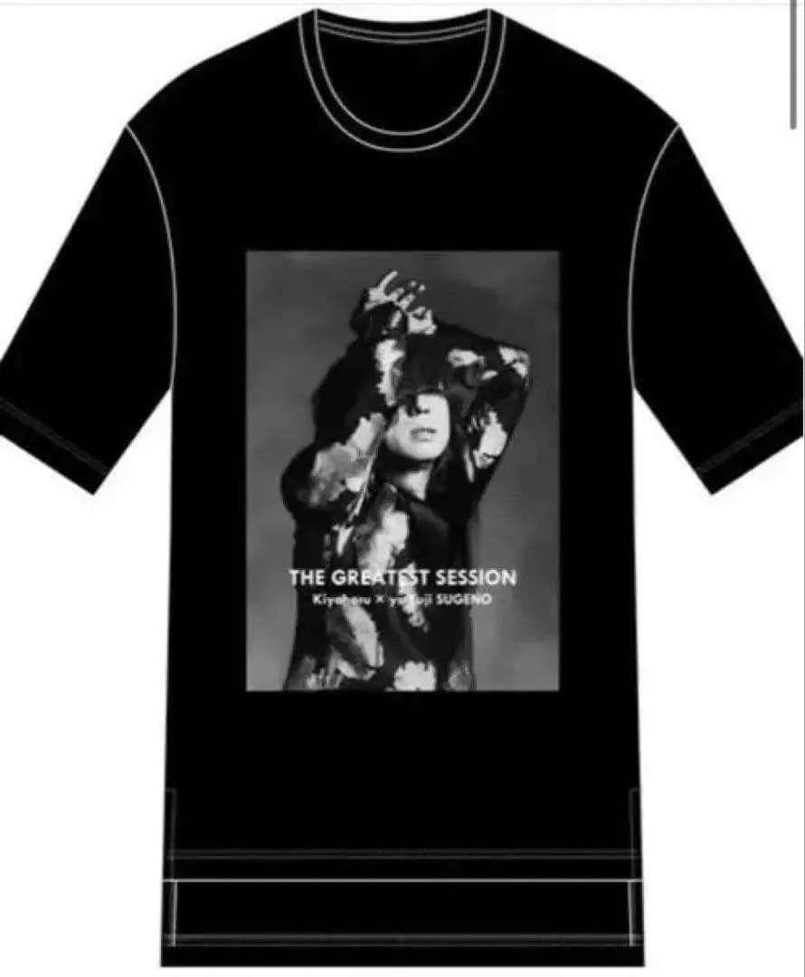 【新品未開封】清春 シルエット プリント Tシャツ Big Tee ブラック