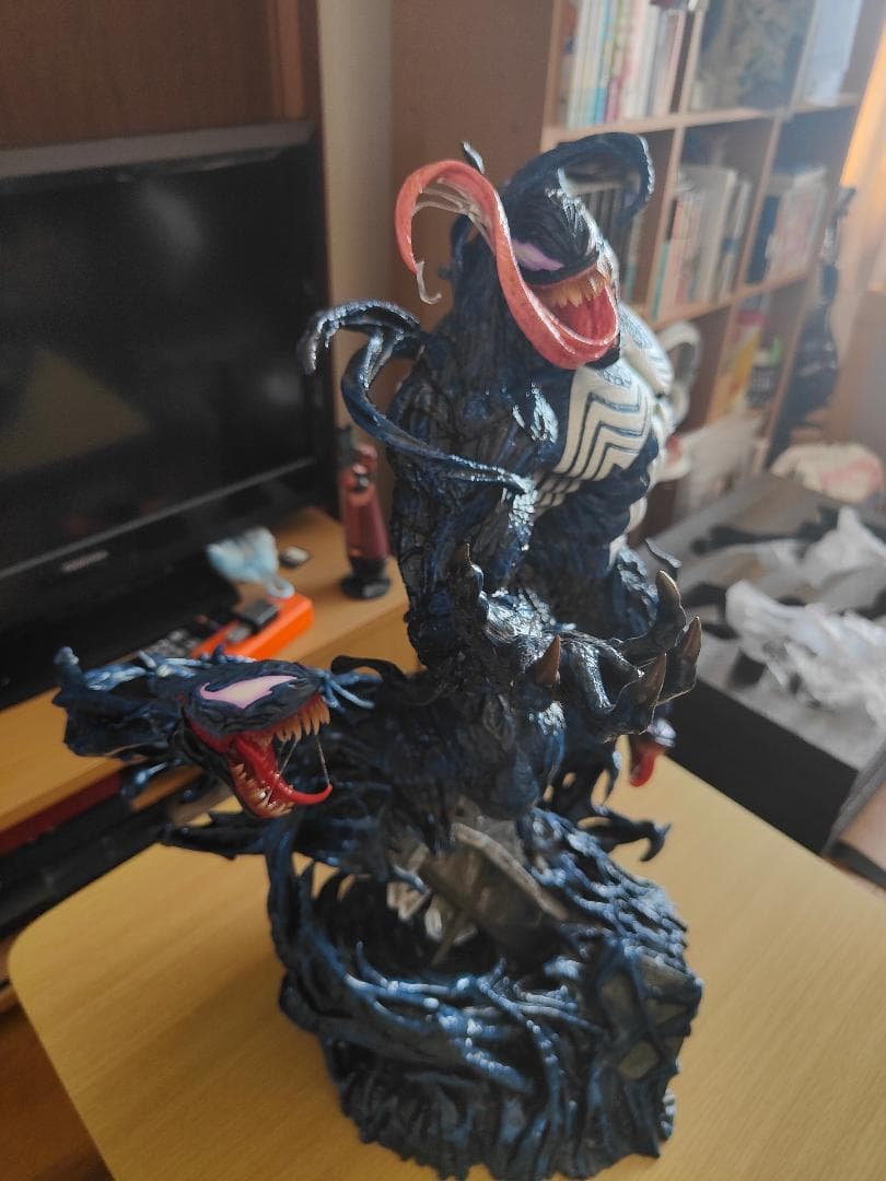 スパイダーマン　ヴェノム　フィギュア　スタチュー　ガレージキット