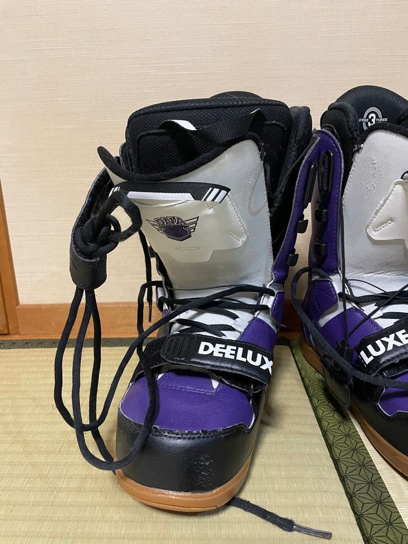 DEELUX DNApro スノーボードブーツ 紫/黒