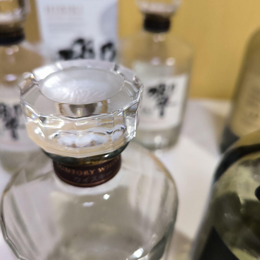 山崎18年 響１７年 空瓶 ６本空箱１個 セット