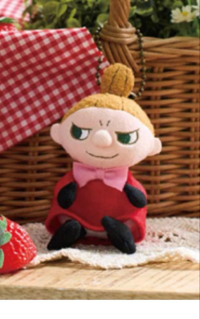 ムーミンショップ限定 いちごのようなリトルミィ きょうだいたち マスコット