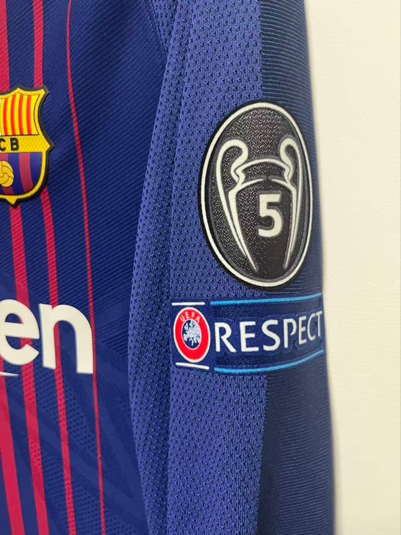 選手支給品Pique バルセロナ 17/18 ユニフォーム