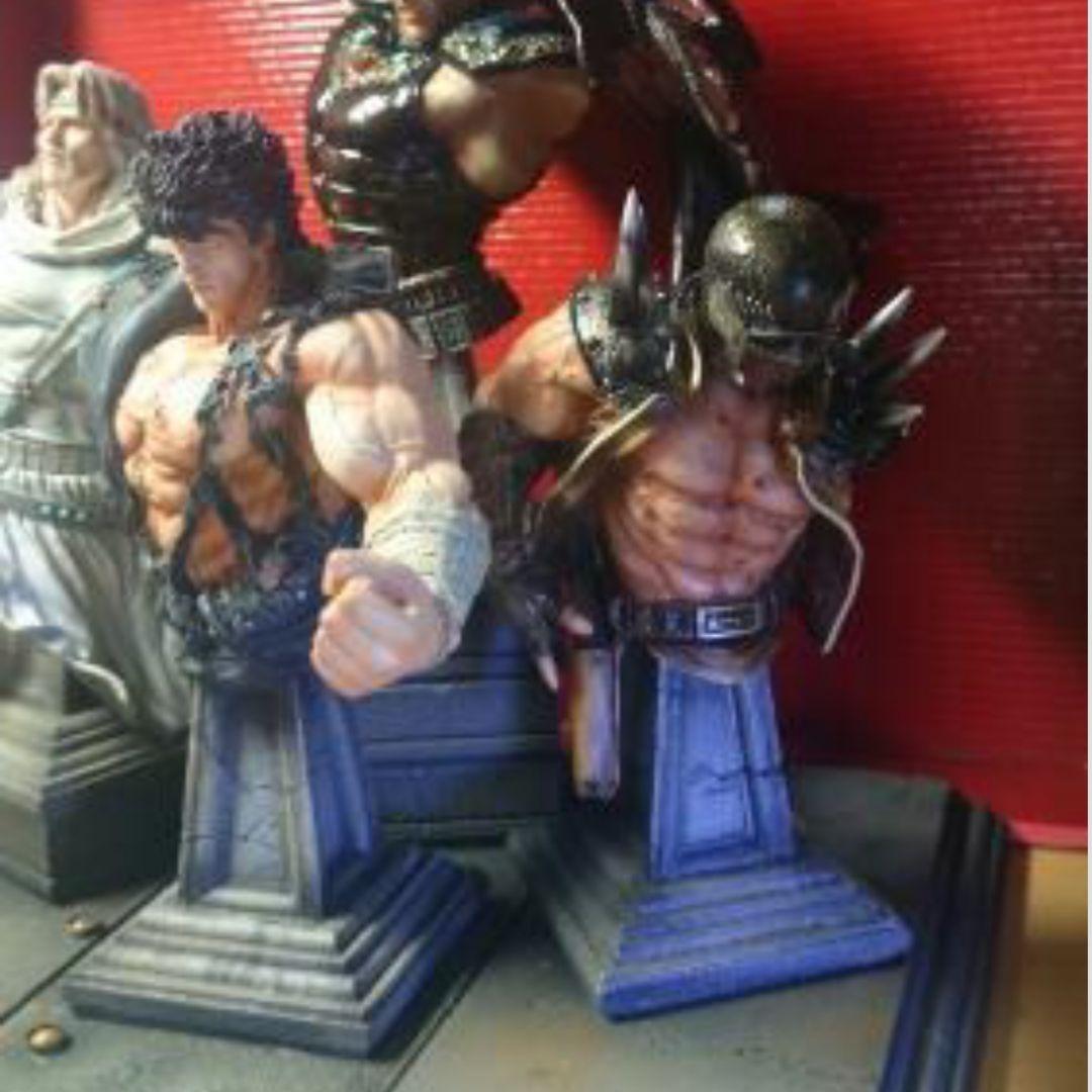 北斗の拳 胸像コレクション 北斗四兄弟 【セカンドバージョン】海洋堂